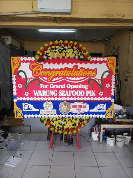 Papan Bunga Ucapan Selamat Cikarang Selatan Bekasi